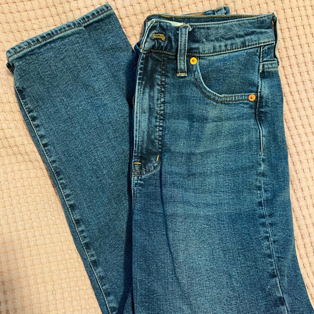 madewell highrise vintage perfect jeans